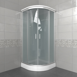 Душевая кабина Triton Прайм-Сатин-Вельвет А 90х90 низкий поддон